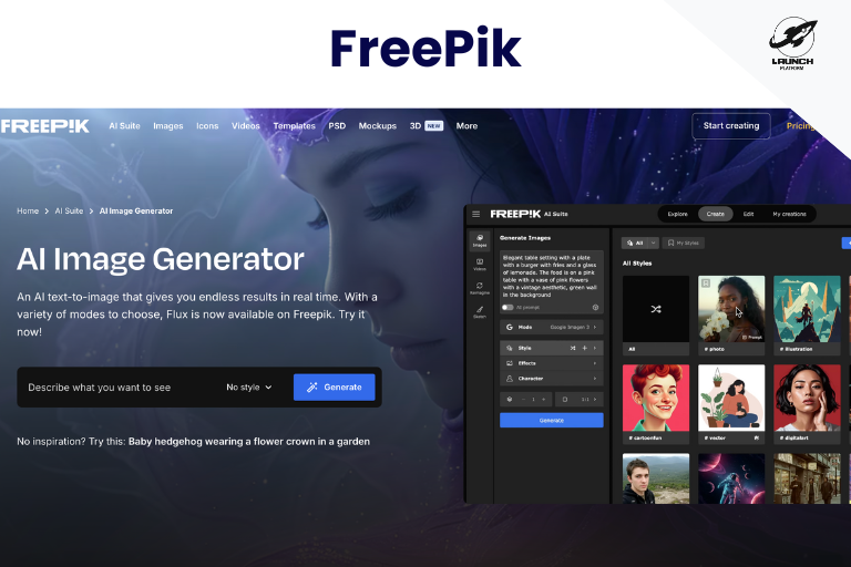 ai สร้างภาพ FreePik